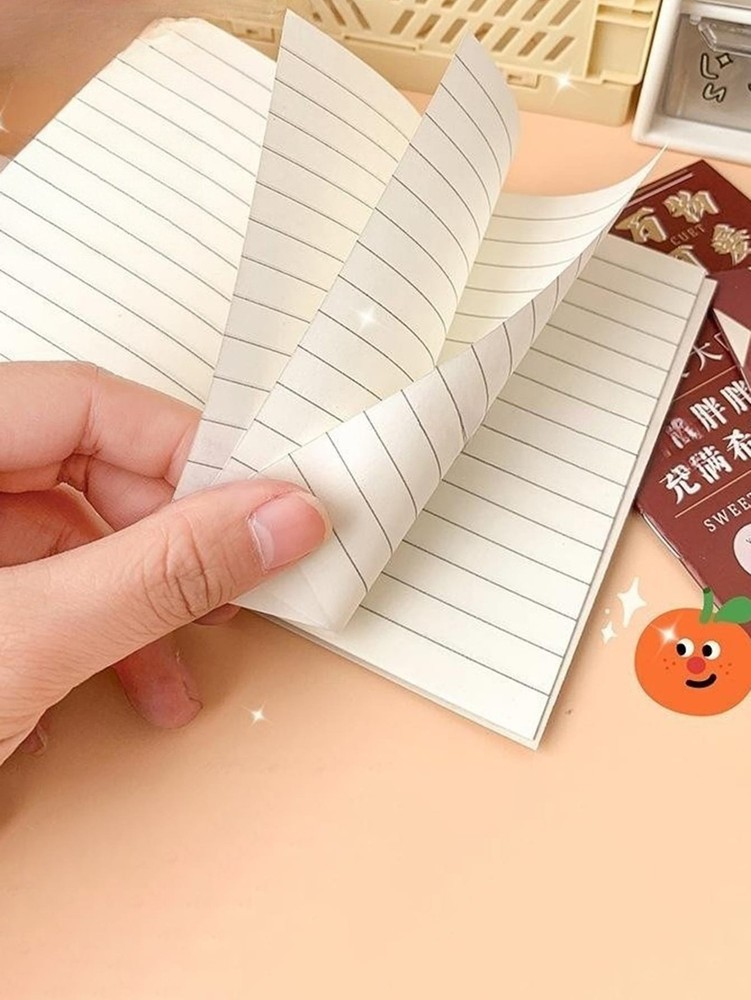 8pc Mini Notebooks, Cute Notepads, Suitable As Gifts ( Random Styles)