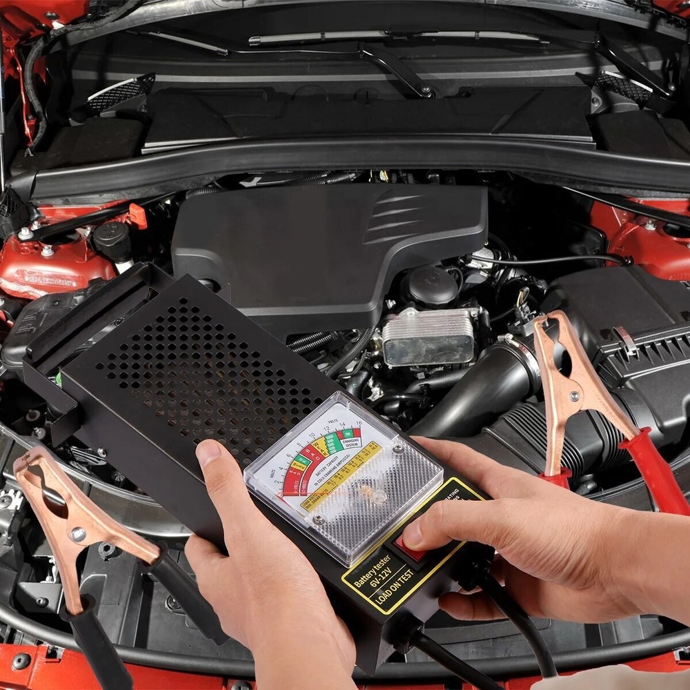6-12V Car Battery Quick Test: 100Amp Battery Load Analyzer, 5 Sec Fast Test!