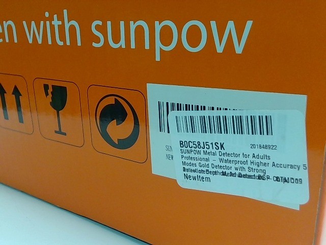 Sunpow Black Beginners Metal Detector