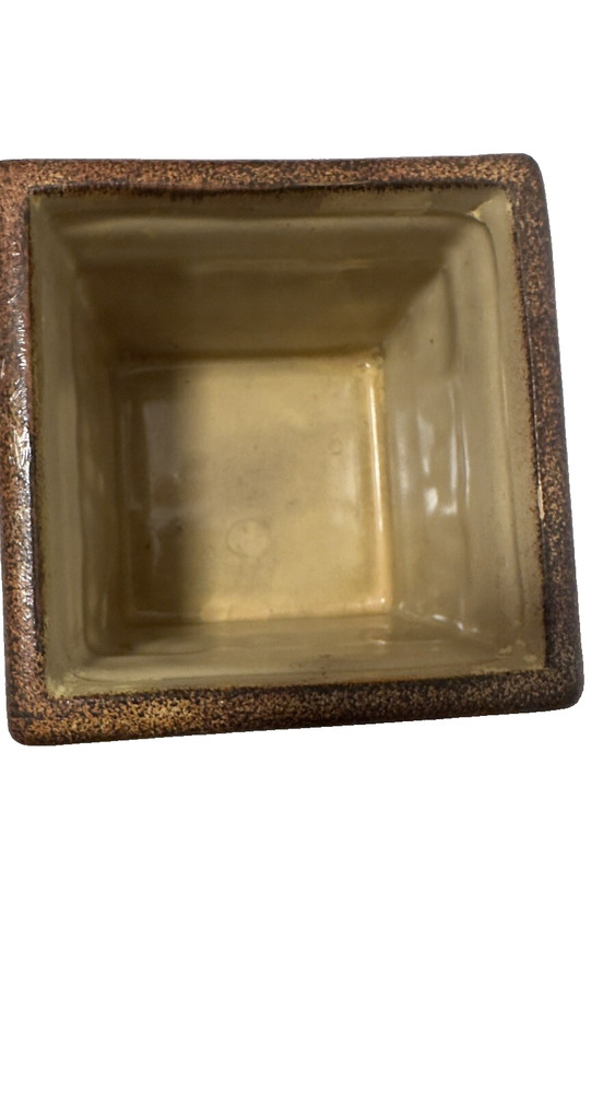 Square Candle Container featuring Safari Elephant -