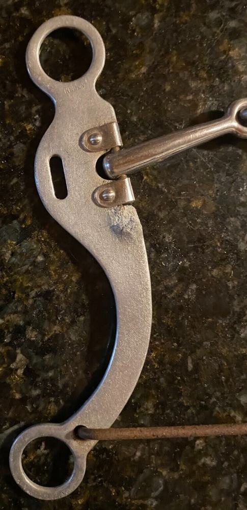 5'' KELLY ALUMINUM SNAFFLE BIT