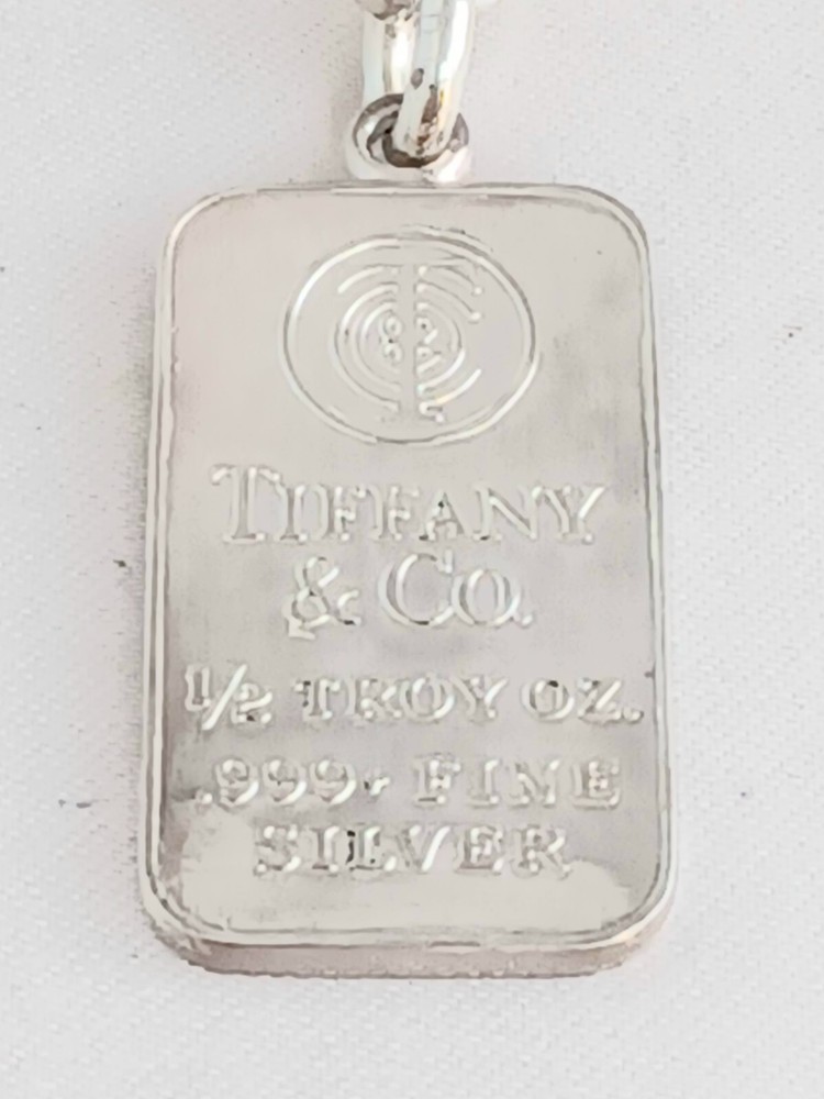 Tiffany & Co Fine Silver Key Chain
