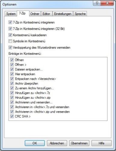 *** 7ZIP PACKPROGRAMM *** ENTPACKER 32bit+64-bit Windows, WZIP, RAR, TAR ***
