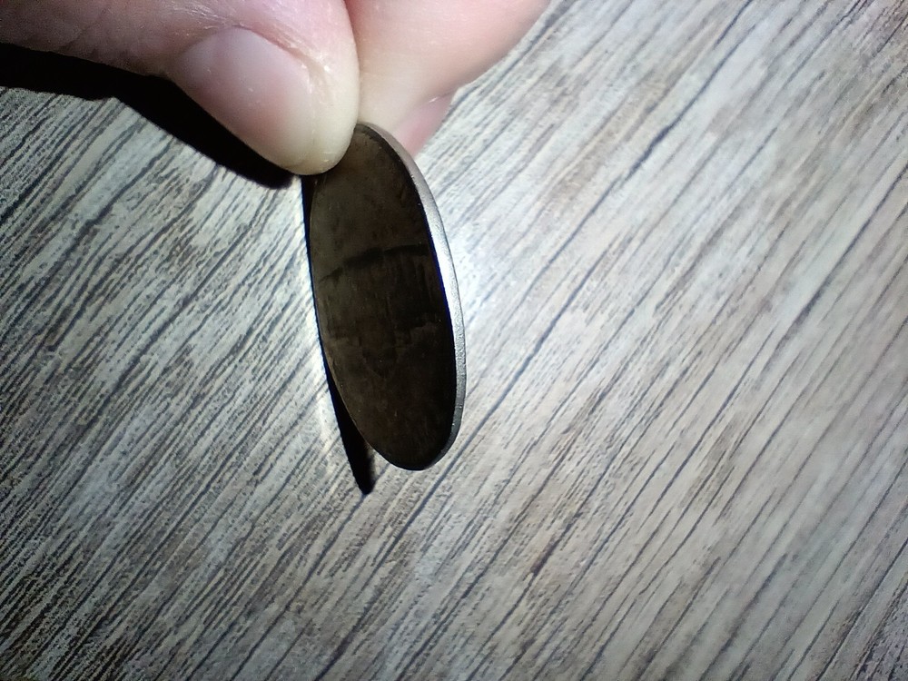 Unknown Year Jefferson Nickel Smashed