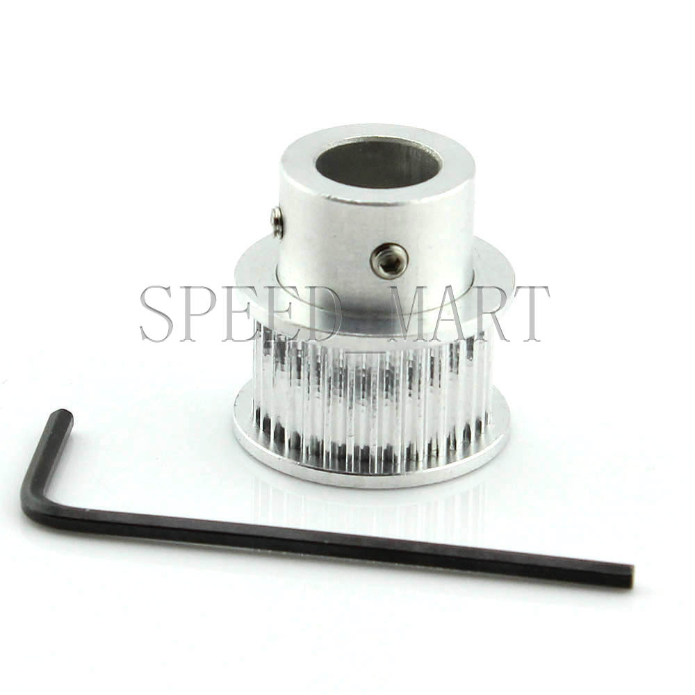 5X GT2 Aluminum Timing Belt Pulleys 32 Teeth 10mm Bore 11mm Width for 3D Printer