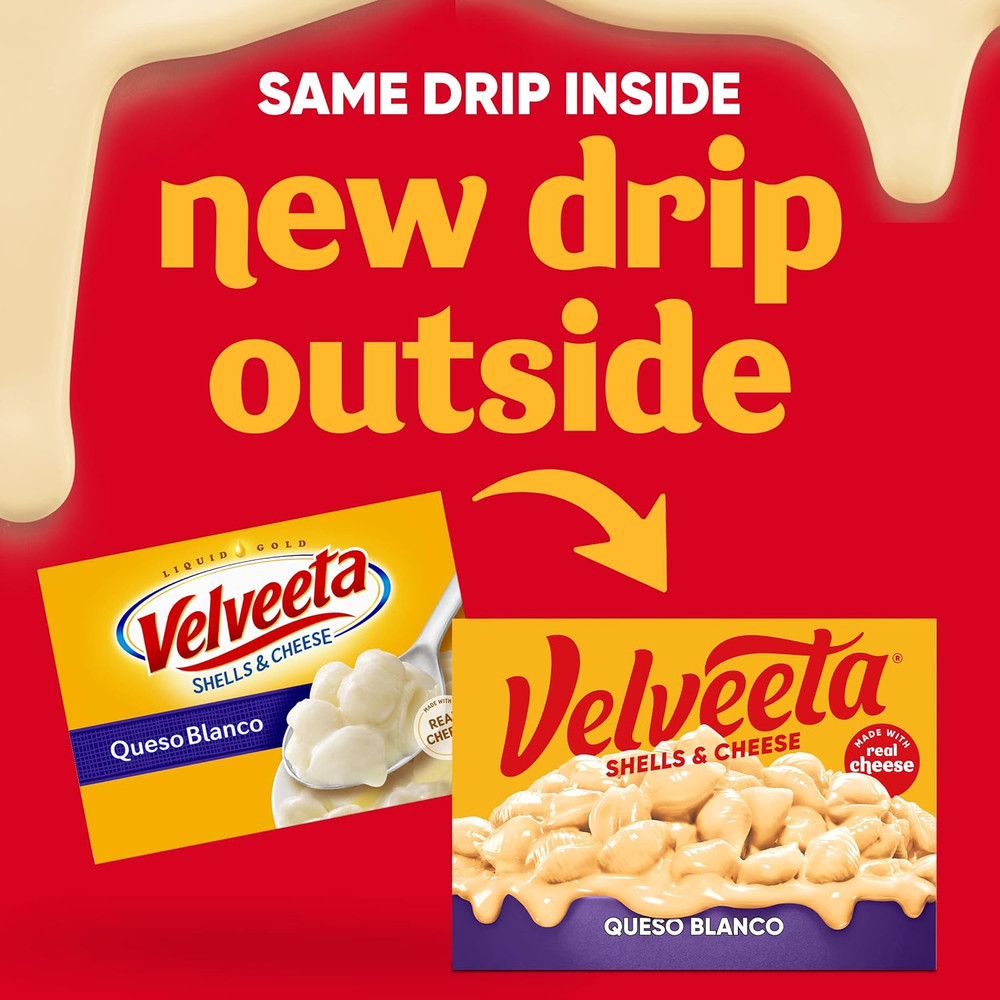 Shells & Cheese Queso Blanco Shell Pasta & Cheese Sauce, 12 Oz Box