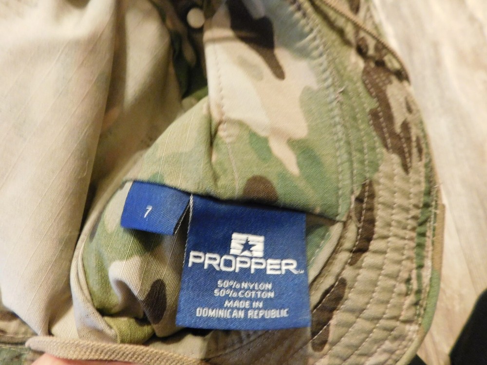 PROPPER MULTICAM SUN HAT SIZE 7 NEW