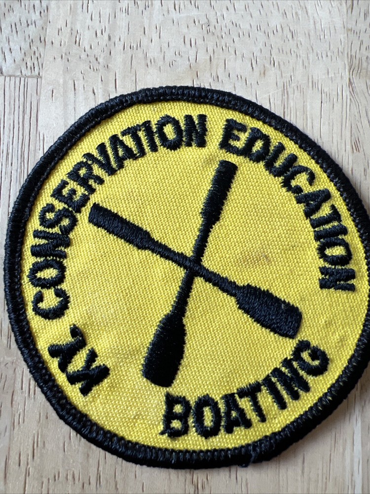 Vintage KY Conservation Education Boating 🛶 Patch