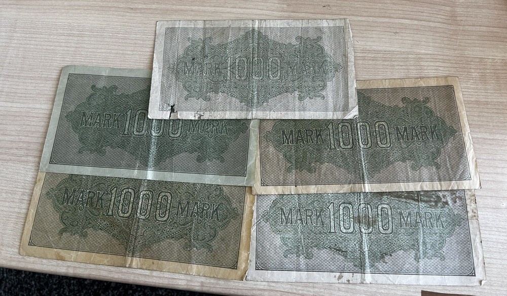 1000 Mark Reichbanknote 1922