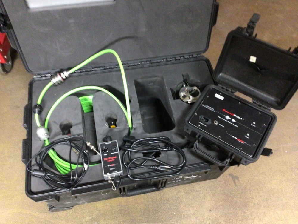 REBUILT PURE TECHNOLOGIES PIPE CAMERA PORTABLE HYDROPHONE KIT