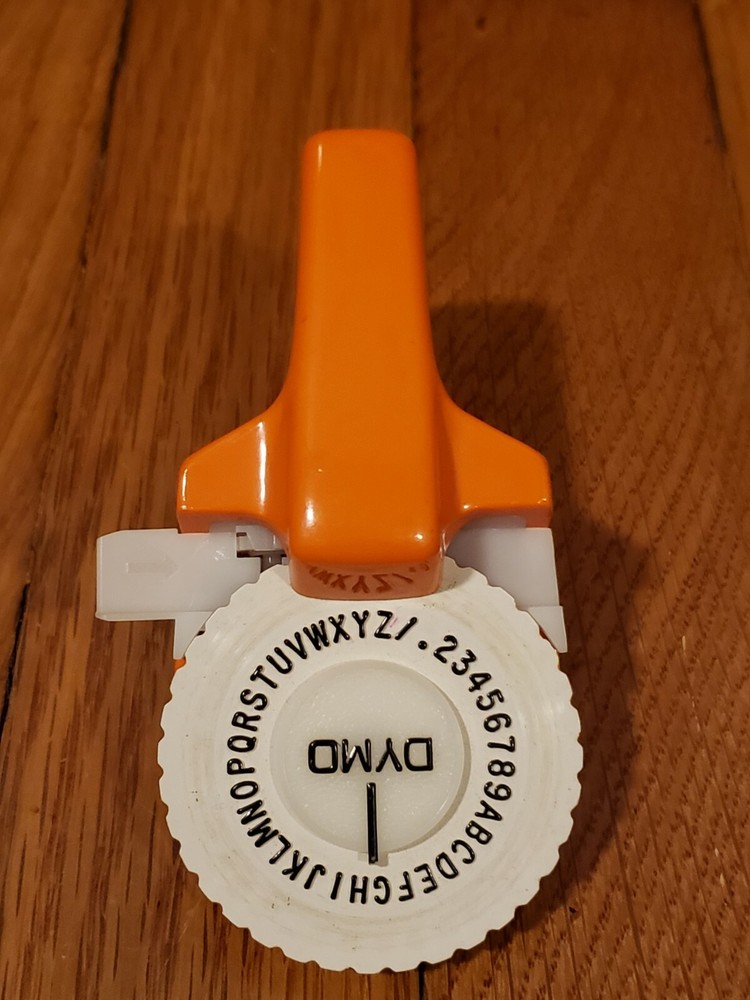 Vintage 1970 Dymo Cricket Labelmaker