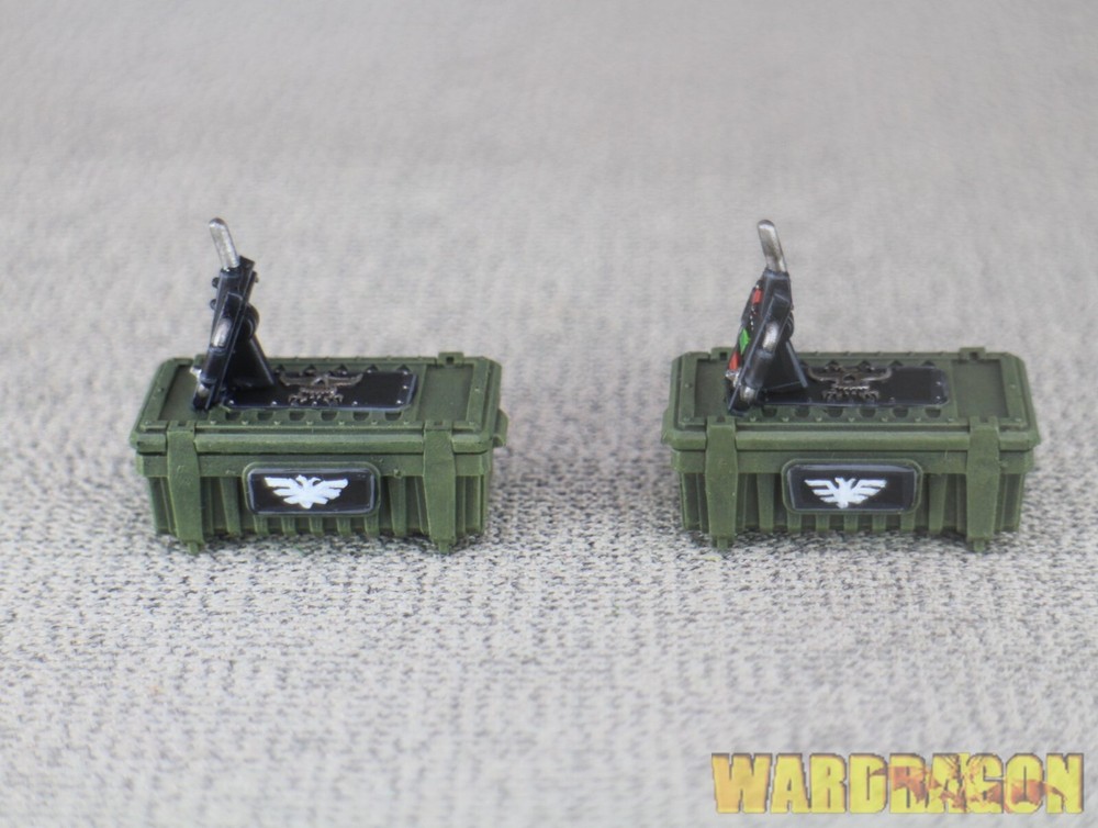 Necromunda WDS painted TRAZIOR PATTERN SENTRY GUNS w26
