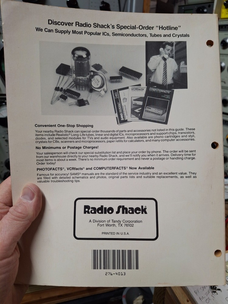 Archer Semiconductor Reference Guide 1990 Edition Radio Shack Inc.