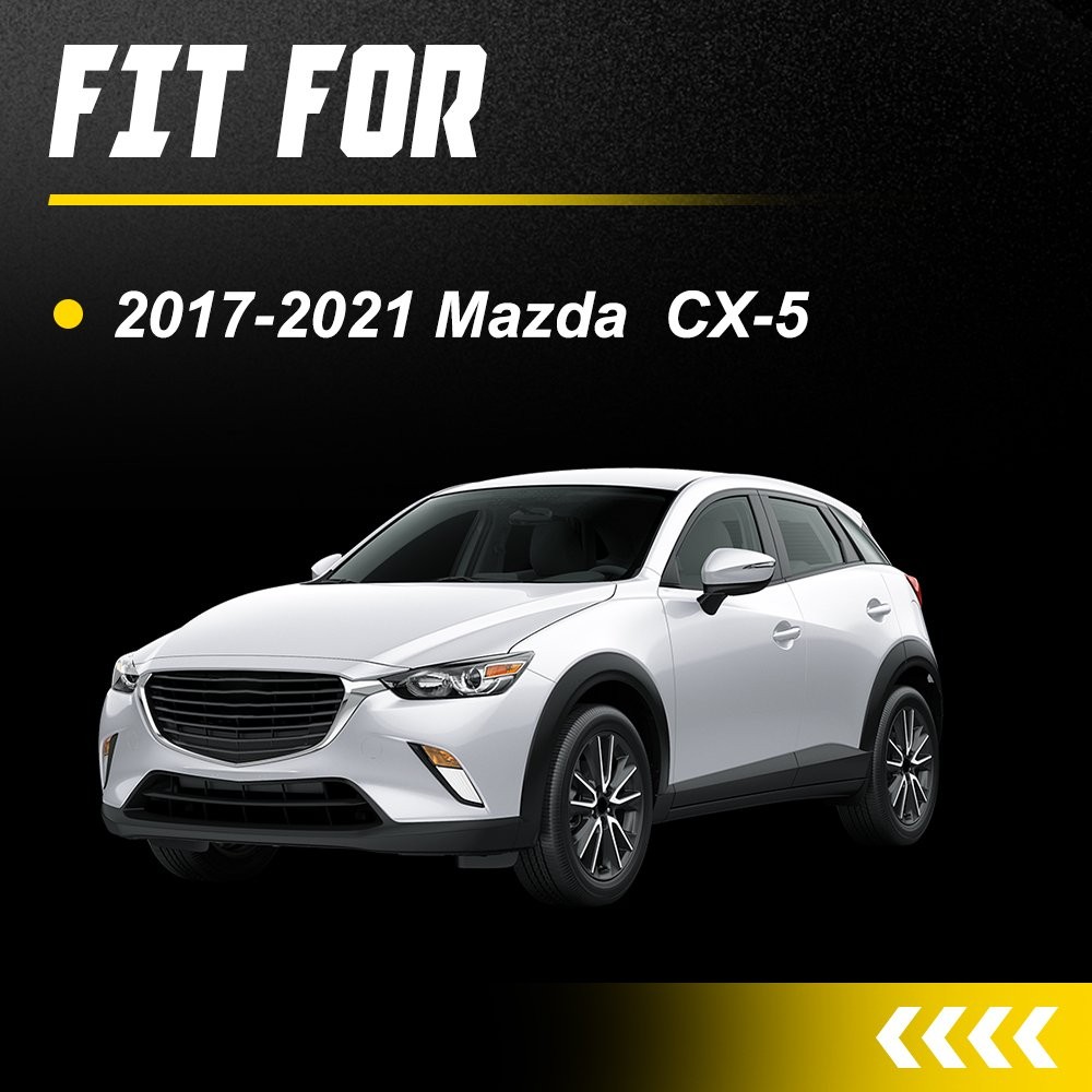 2Pcs Front Left & Right Bumper Bracket Support Mount For Mazda CX-5 2017 18-2021