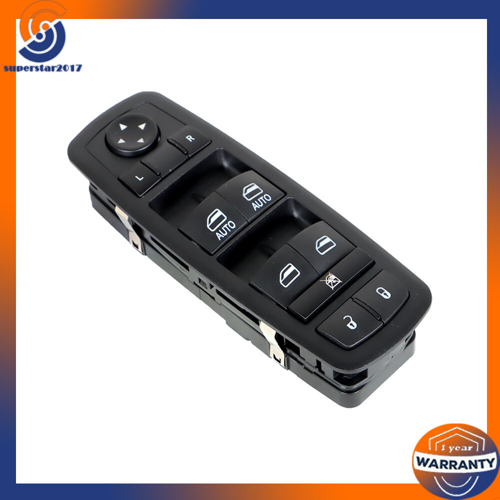 Left Window Control Switch Driver Side Power For 2011-2016 2017 Dodge 4-Door