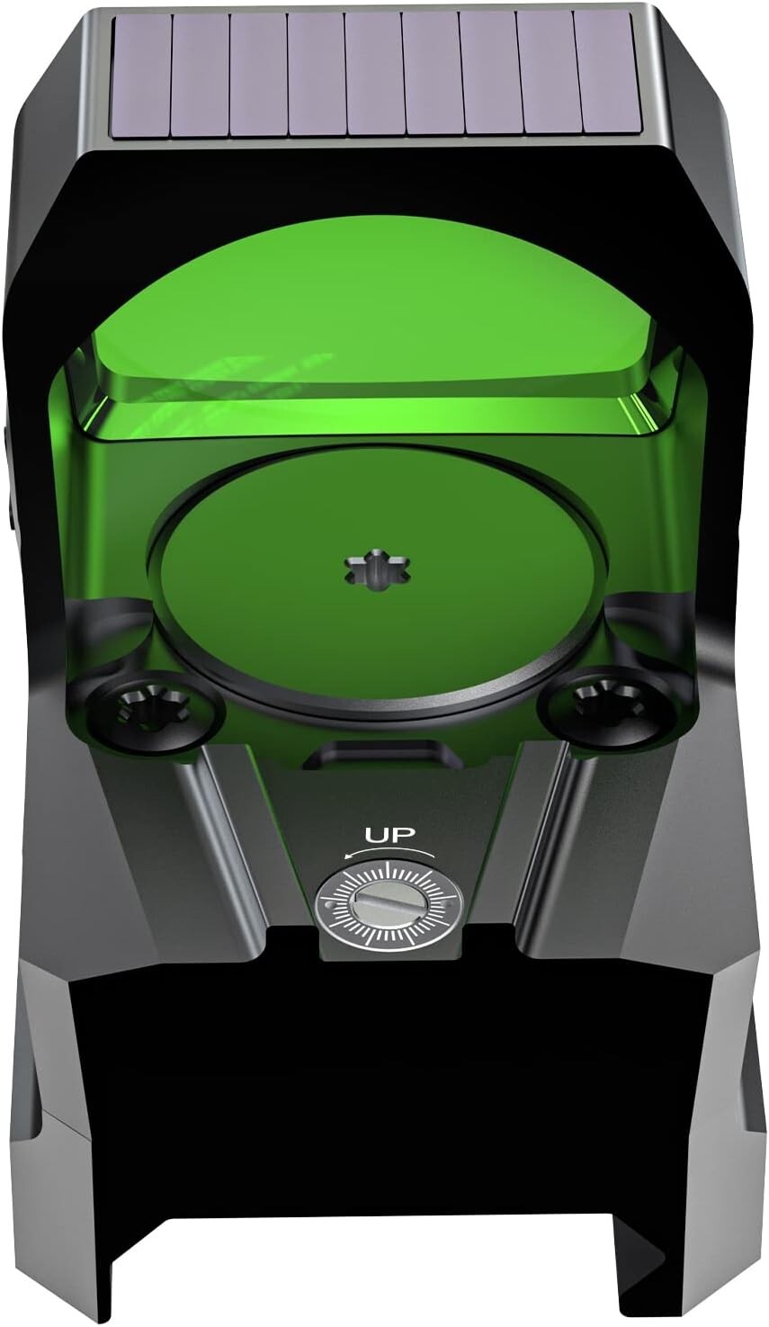 EPN AE-RS1028 Red Dot LED Reflex Sight, Solar Failsafe, Shake Awake, Black