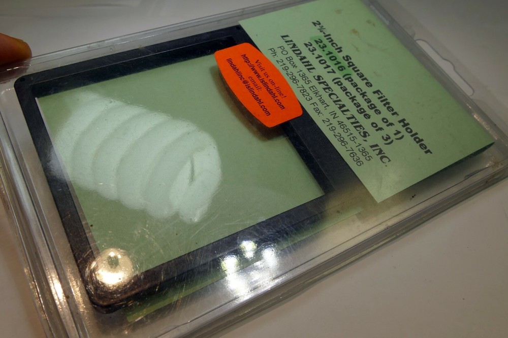 Lindahl Specialties 2 3/4" Filter adapter frame holder 3X5" square 23.1016