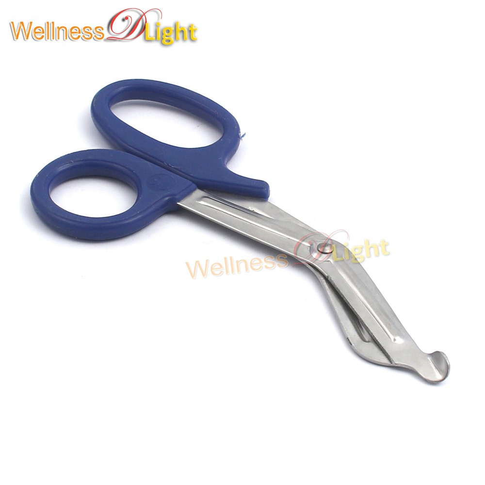 Blue Utility Scissors 5.5" Multi-Purpose EMT Shears Surgical Instruments