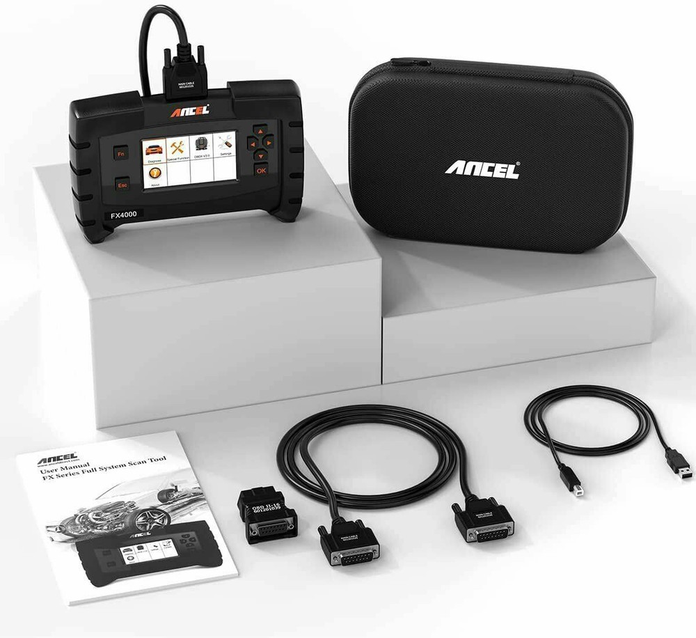 Ancel FX4000 OBD2 Full System Auto Diagnostic Tool Code Reader EPB ABS Scanner