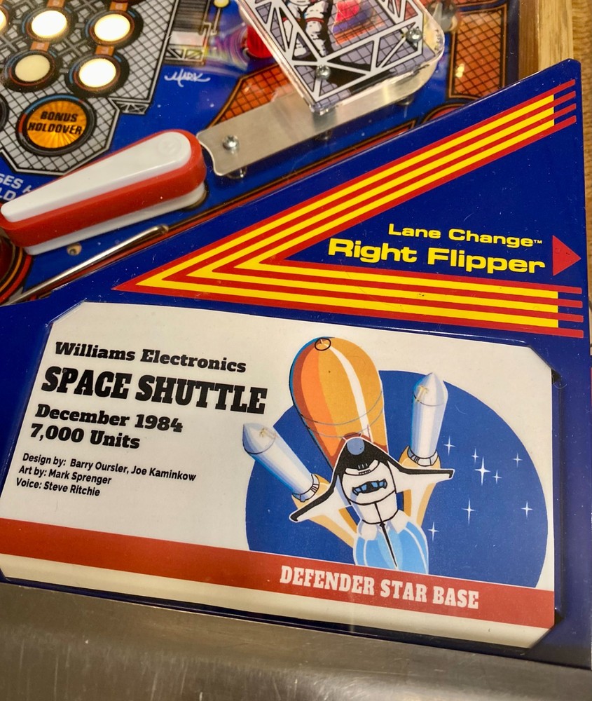 Space Shuttle Apron Cards Williams