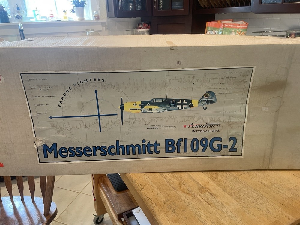Rc Airplane Kit Messerschmitt BF 109G-2