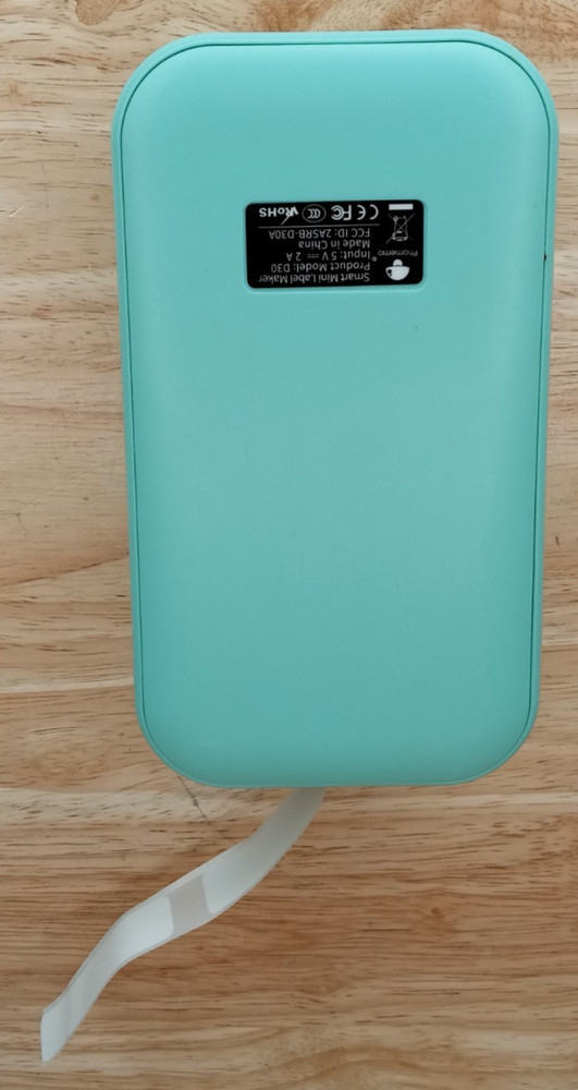 NELKO D30 Smart Mini Portable Label Maker Tested Working Used Unit Only Model