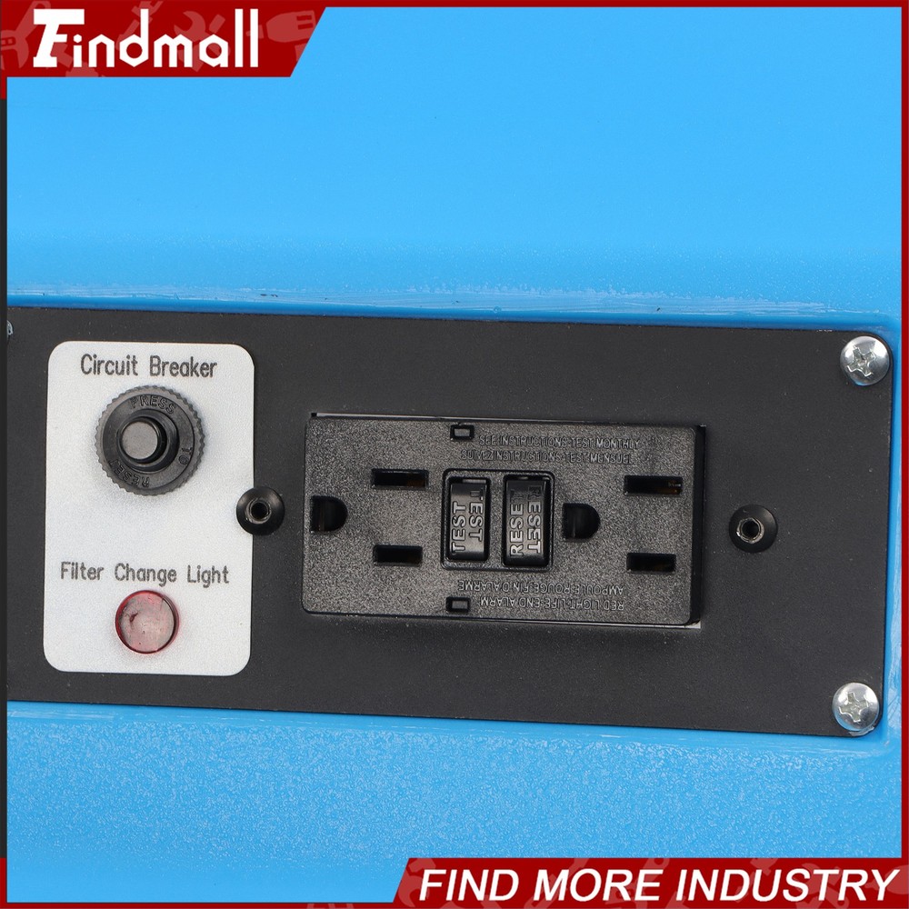 Findmall Air Scrubber 3-Stage Filtration Stackable Negative Air Machine 550 CFM