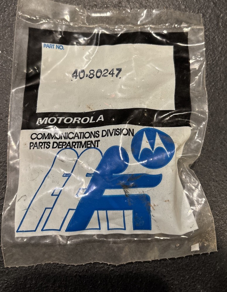 NOS NIB MOTOROLA Toggle Switch Part No. 40-80247-Radio-Train Track Switch