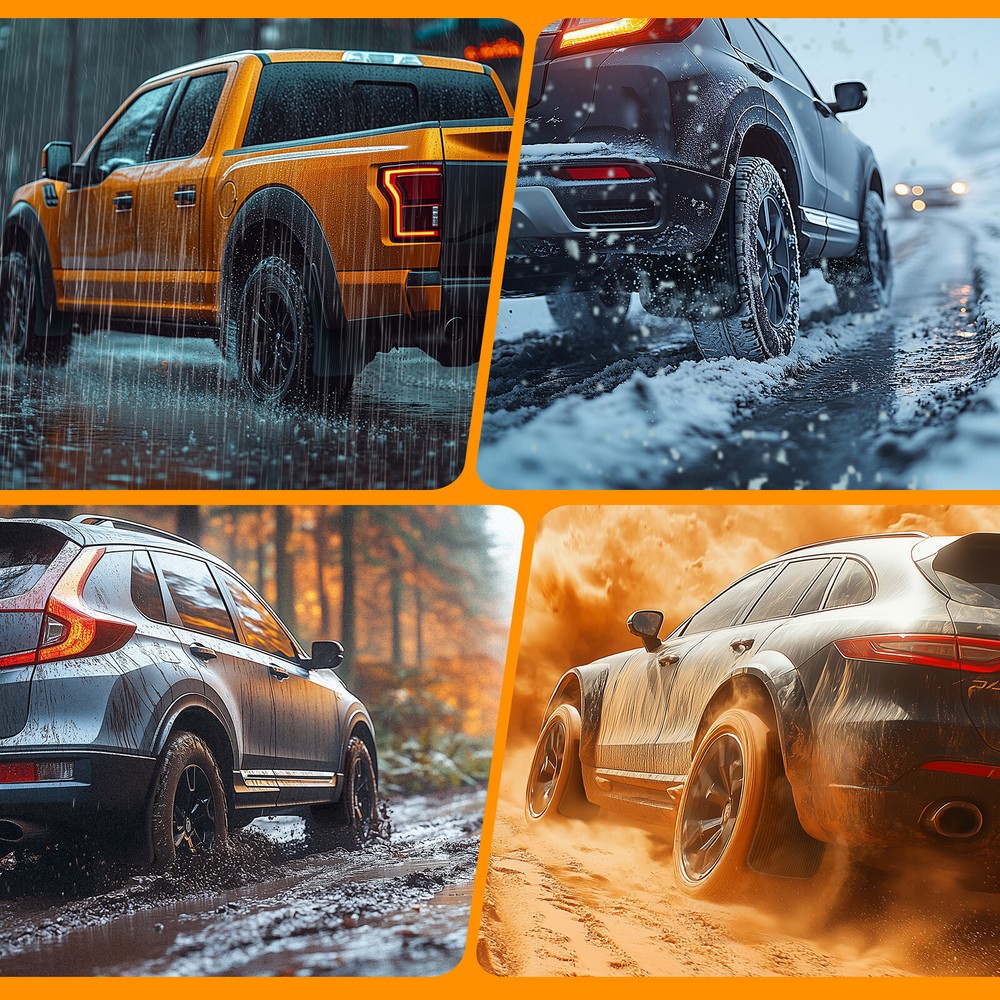 4Pcs For Chevy Express Van Rubber Mud Flaps Splash Guards Mudguard Splashguards