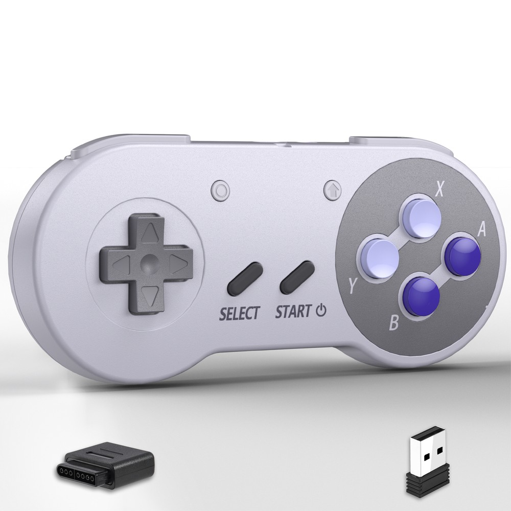 Wireless SNES Switch Controller Compatible SNES,Switch, PC, Mac OS,Raspberry Pi