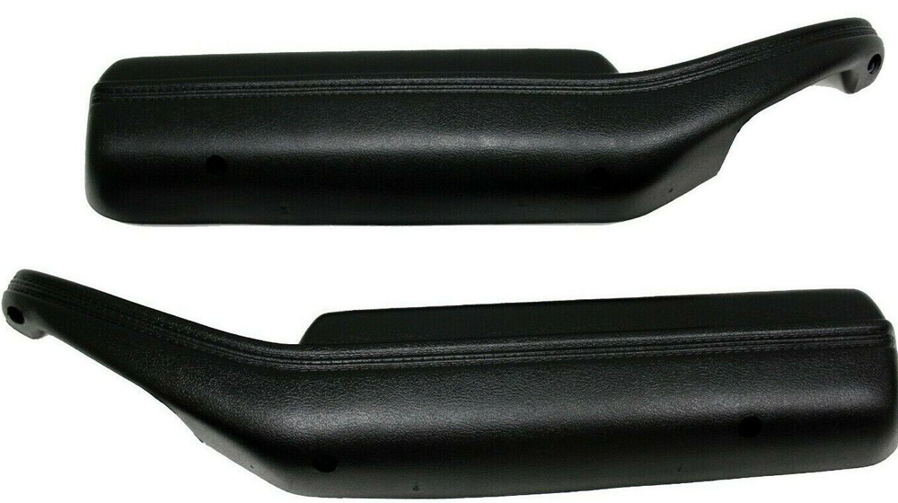 1978 - 1982 Corvette Door Panel Armrest Arm Rest Door Pulls Pair Black C3 NEW