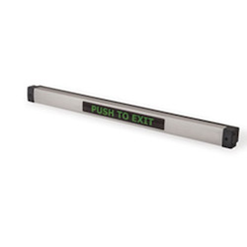 LOCKNETICS CS115625 Touch Sensor Exit Bar Surface Mount Aluminum Push to Exit