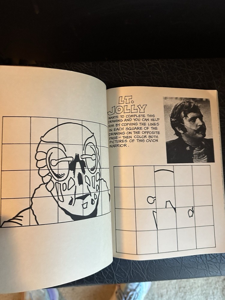 1978 Battlestar Galactica Space Flight Activity Book Vintage