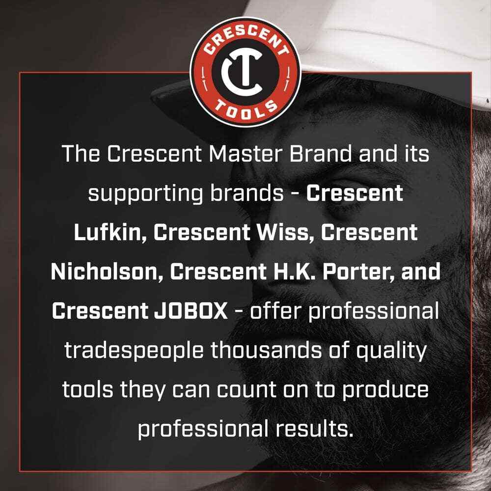 10 in. Adjustable Construction Wrench | Crescent Oxide Crescent Black Tools Spud