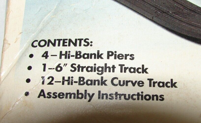 Tyco #6738 Hi-Banked Corkscrew