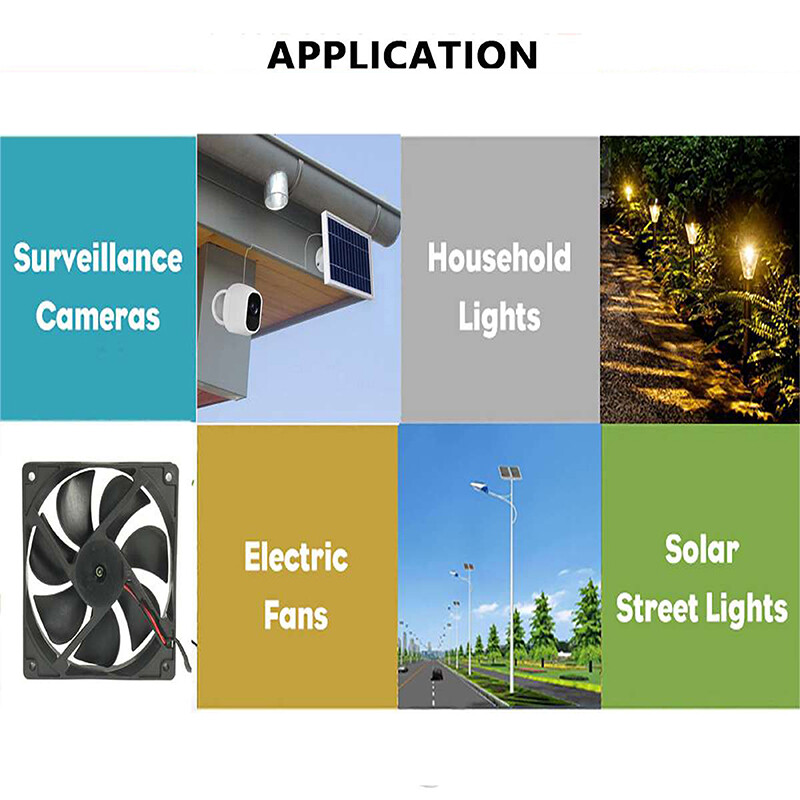 4W/5V Solar Panel For Outdoor Ring Spotlight Camera Security Cam Battery Charger