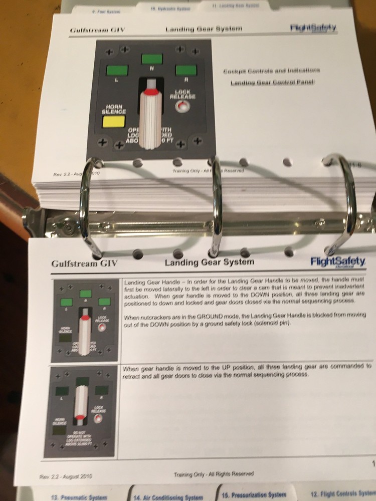 Gulfstream IV Pilot Training Handbook