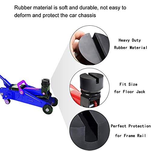 Grade Jack Pad Medium Size Adapter Universal Rubber Protector Slotted Frame 2