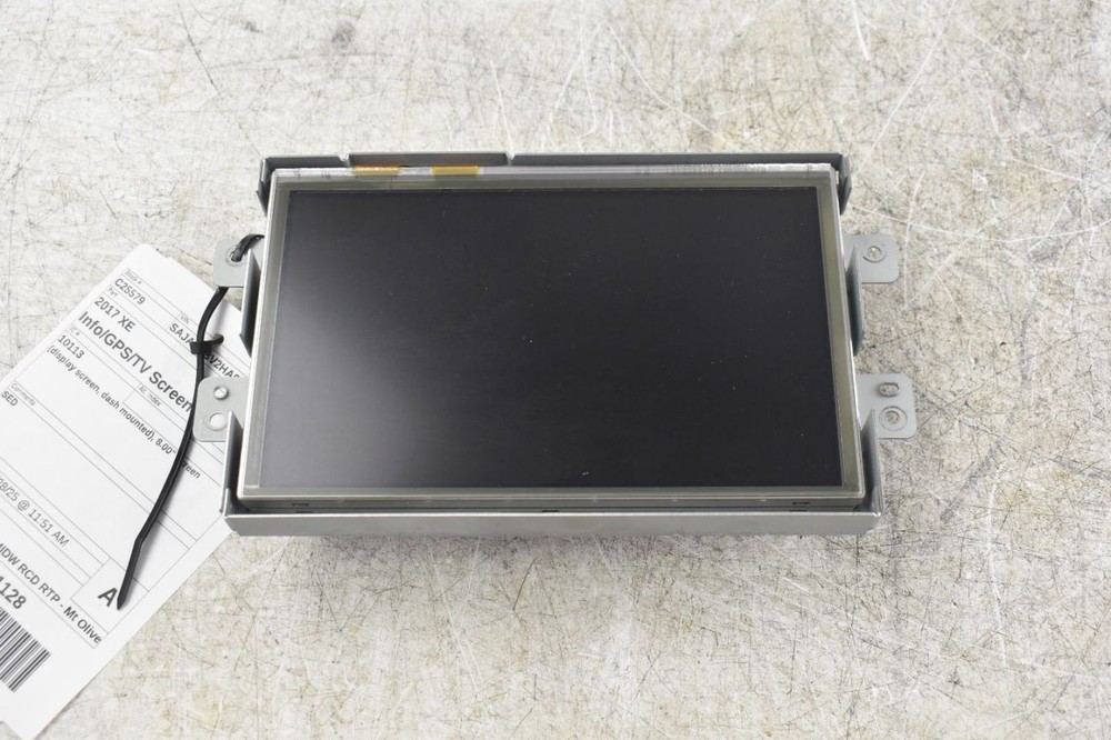 2017 Jaguar XE Center Dash Screen OEM Used 8 Display No Code Reprogram Required