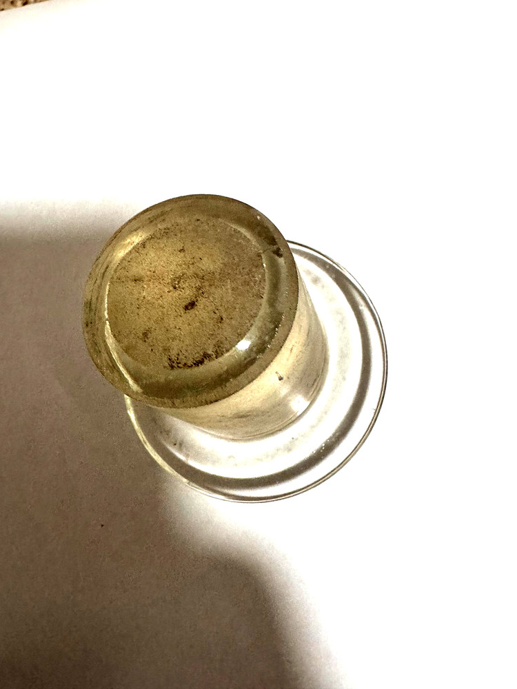 Corning Pyrex Flathead Solid Glass Stopper #45