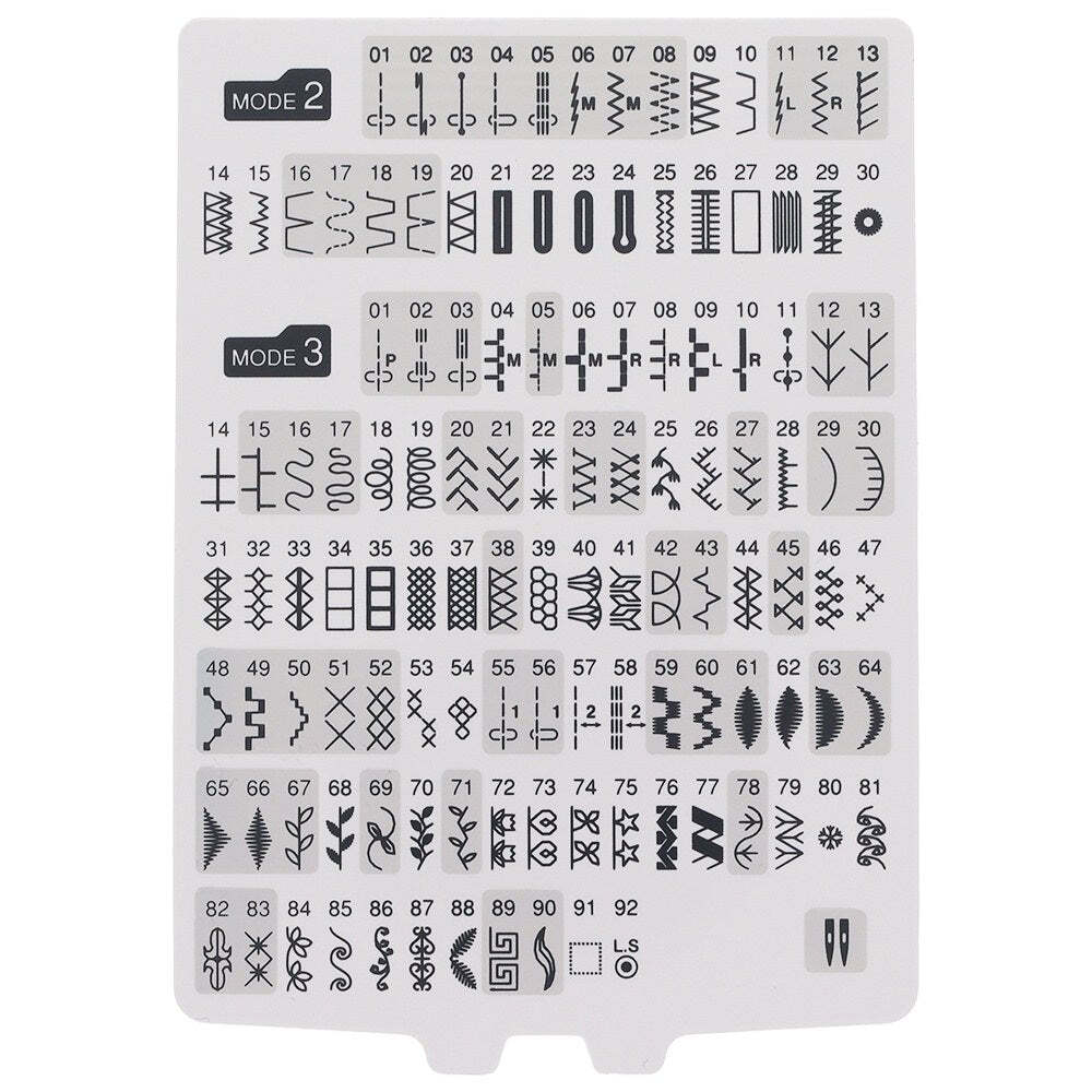 Stitch Chart, Janome