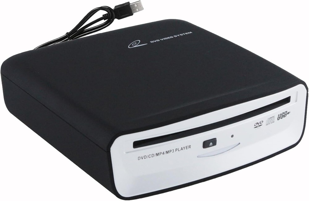 Universal USB External CD Player for Car - Plug & Play with Multi-Device Support