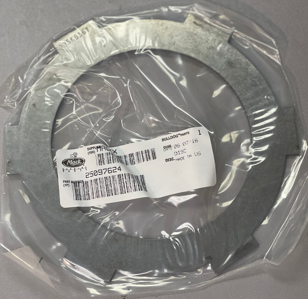 Mack 25097624 Genuine ￼Disc Plate Syncro