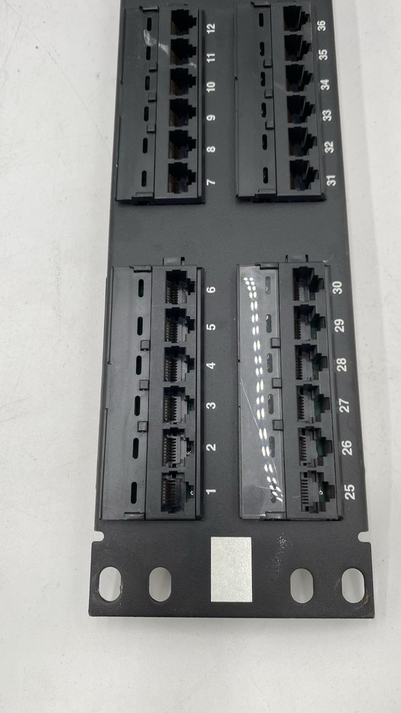 AMP 48 port patch panel CATEGORY 5E SYSTEM - P/N 406331-1