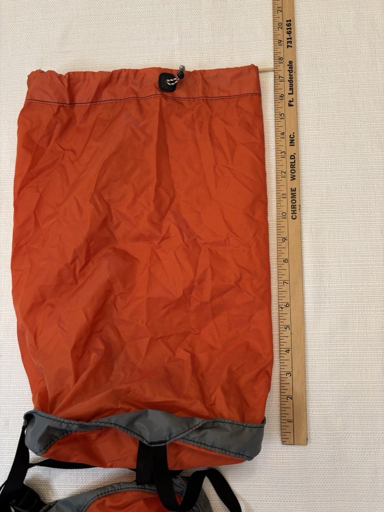 Granite Gear Round Rock Solid Compression Stuff Sack 16L Size Medium Orange