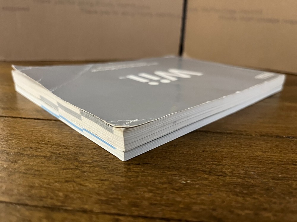 Nintendo Wii Original Manual & Operations System Setup Book w/ Controller Insert