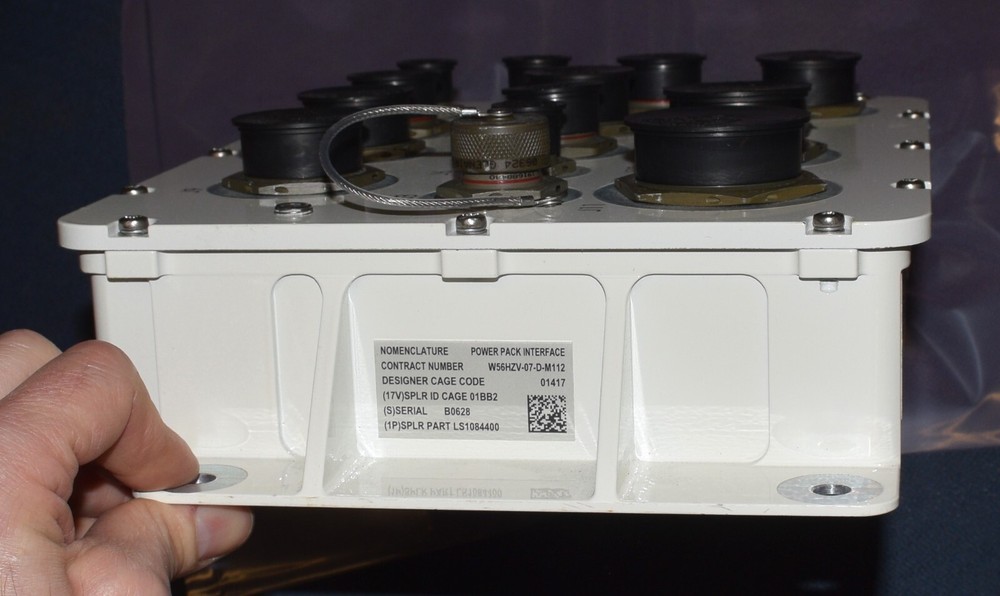 GENERAL DYNAMICS APC POWER PACK INTERFACE PANEL LS1084400 2510-01-645-1815