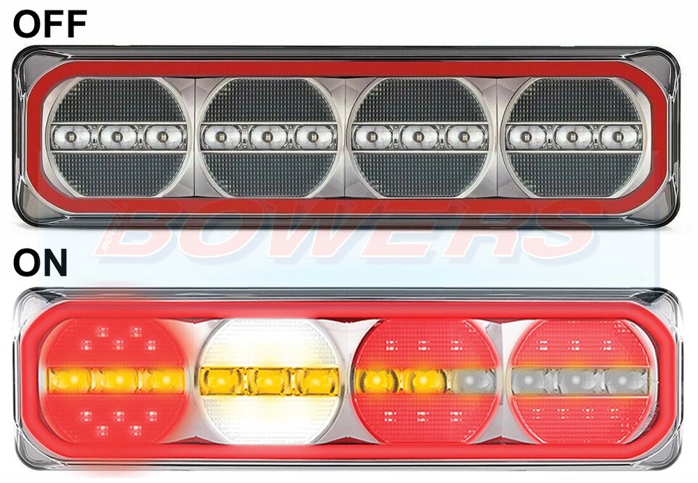 LED REAR COMBINATION LIGHT WITH PROGRESSIVE/DYNAMIC/SEQUENTIAL/MOVING INDICATOR