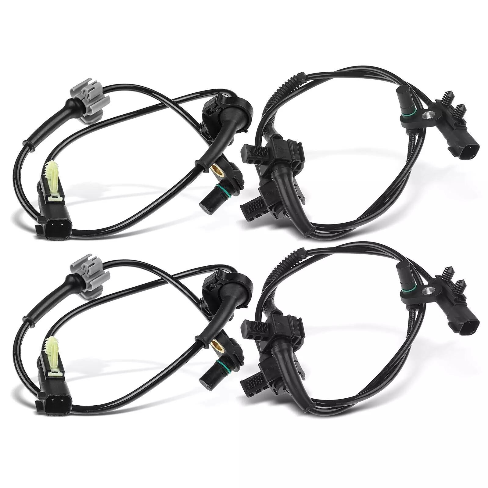 4 Pcs ABS Wheel Speed Sensor Front Rear For Silverado 1500 Sierra 1500 2014-2019