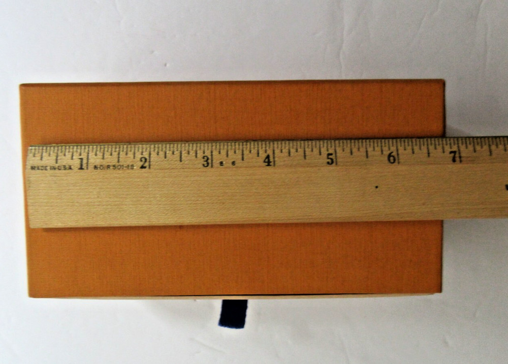 LOUIS VUITTON EMPTYRectangular Gift Box Pull Drawer Style 7" x 3.5" x 3"